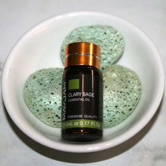 Hand Crafted Other - HAND CRAFTED Clary Sage Starter Aroma Stone Aromatherapy Essential Oil Diffuser